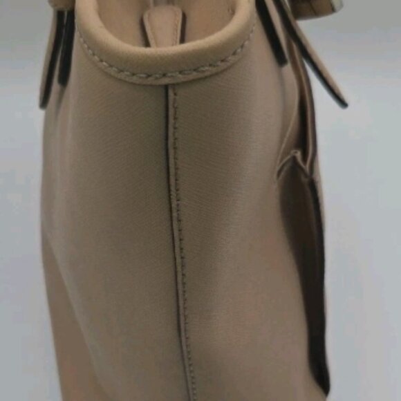 Michael Kors Jet Set Tote Tan Leather Shoulder Bag Large - Picture 9 of 11